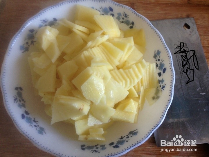 酱土豆片怎做