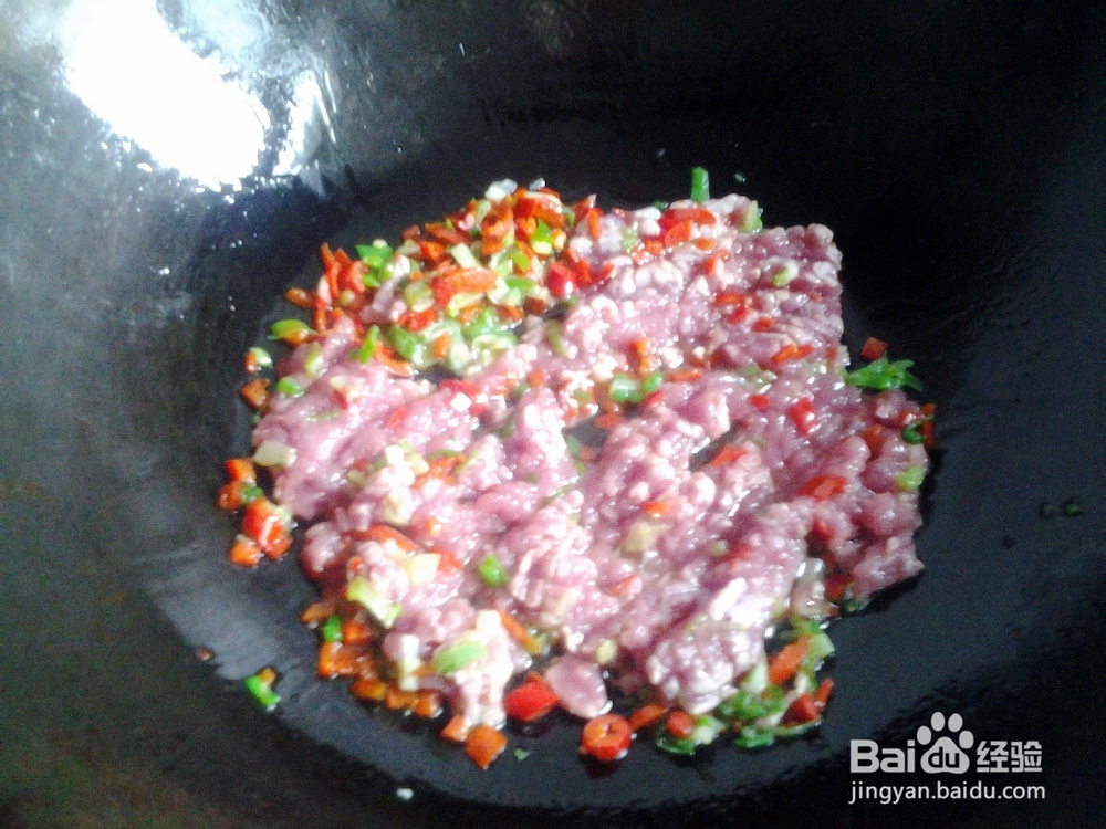 香辣下饭菜——肉末金针菇