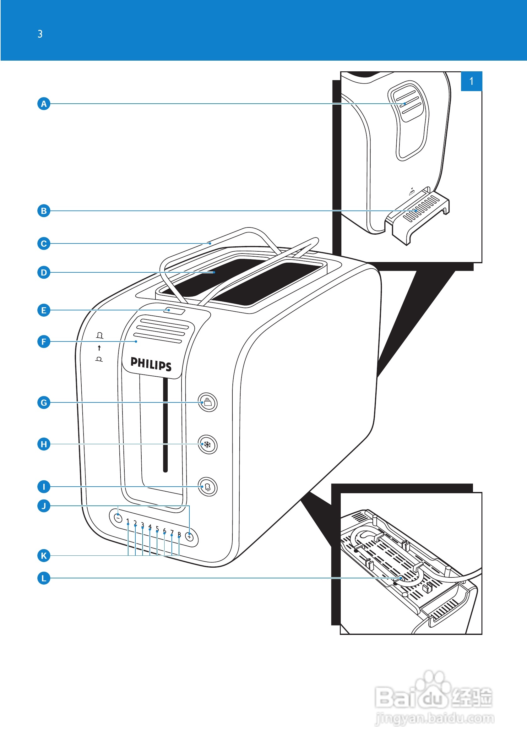 飞利浦HD2686多士炉使用说明书:[1]