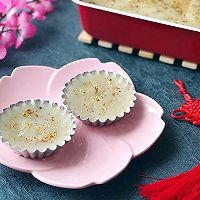 如何制作桂花年糕