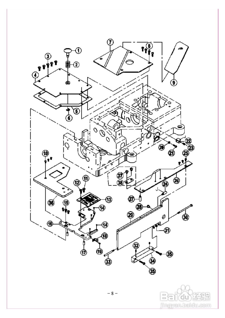 JK-8008HF型多针缝纫机使用说明:[2]