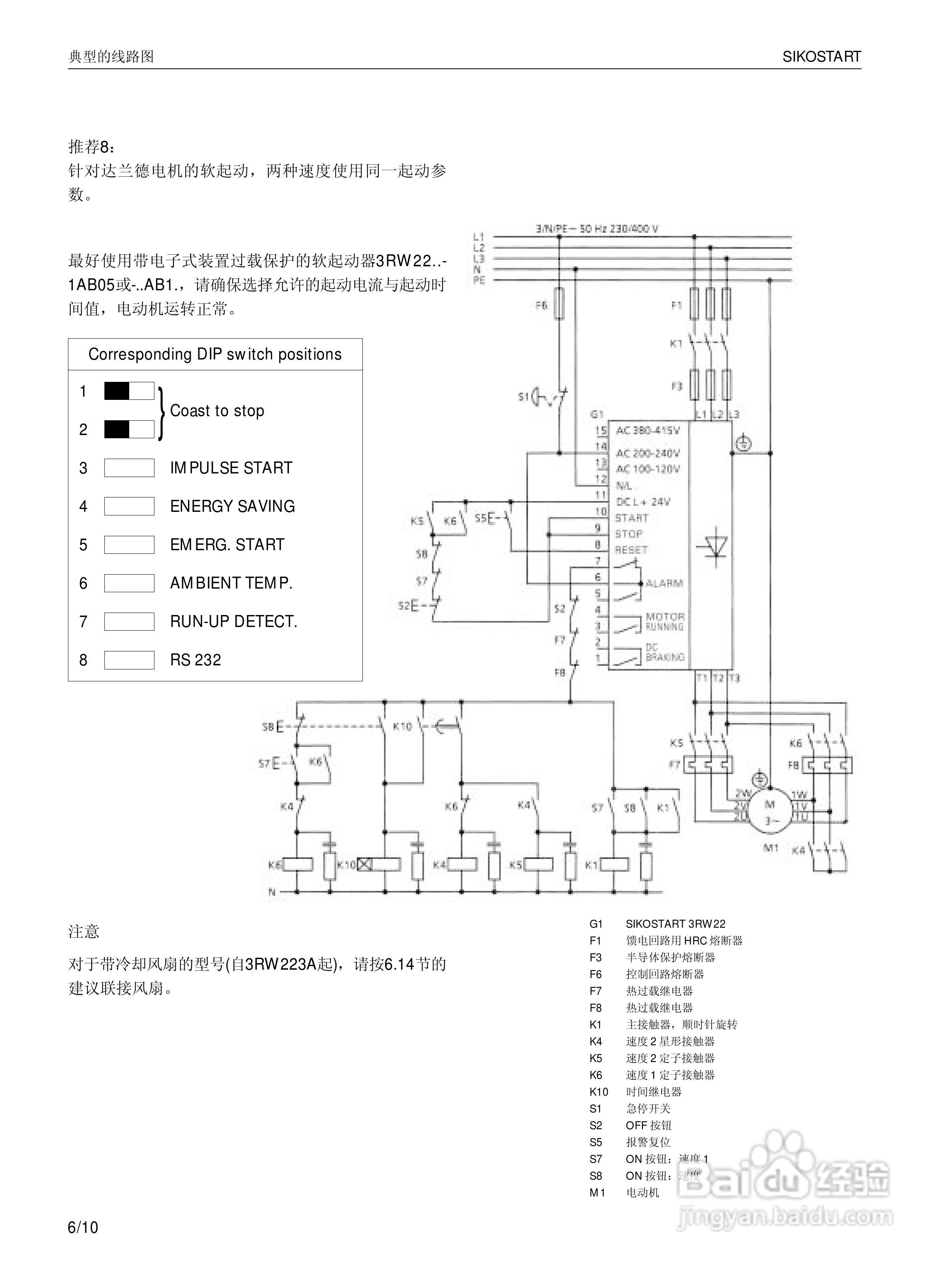 SIEMENS 3RW22电子式软起动器说明书:[5]