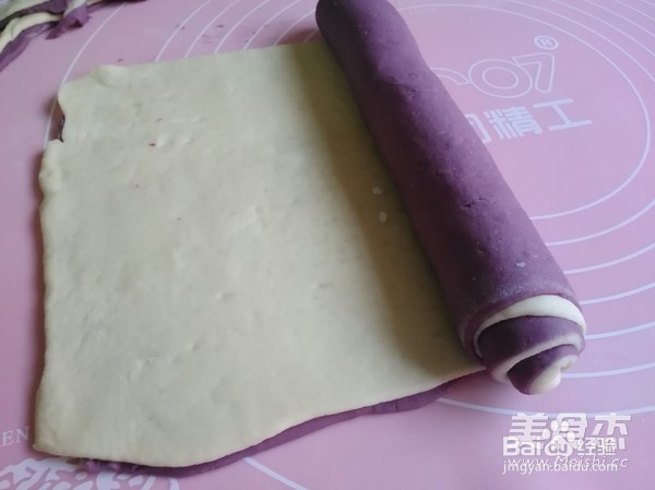 螺旋紫薯包的做法