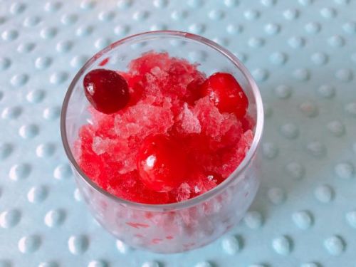 夏日特饮蔓越莓沙冰