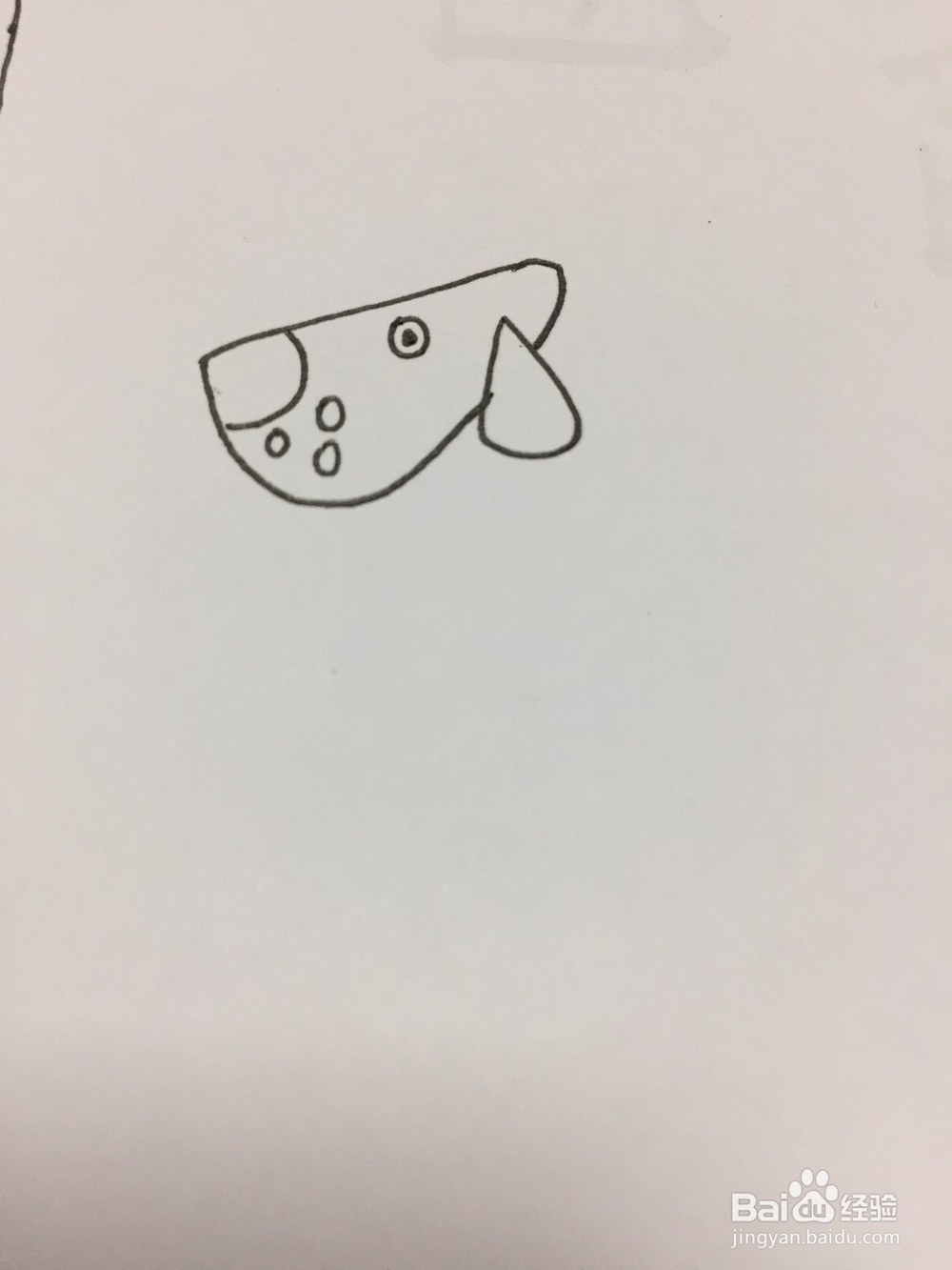 简笔画的狗狗