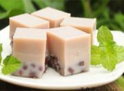 怎样自制椰奶红豆糕