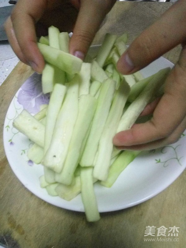 风味茄条的做法