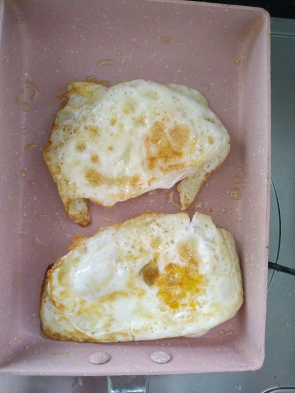 芝士鸡蛋火腿三明治