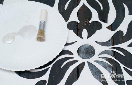 手工艺-木质写意印花时钟手工制作教程