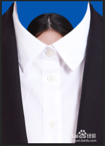 PS如何给证件照换服装