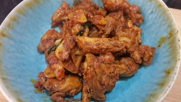 香煎麻辣鸡腿肉