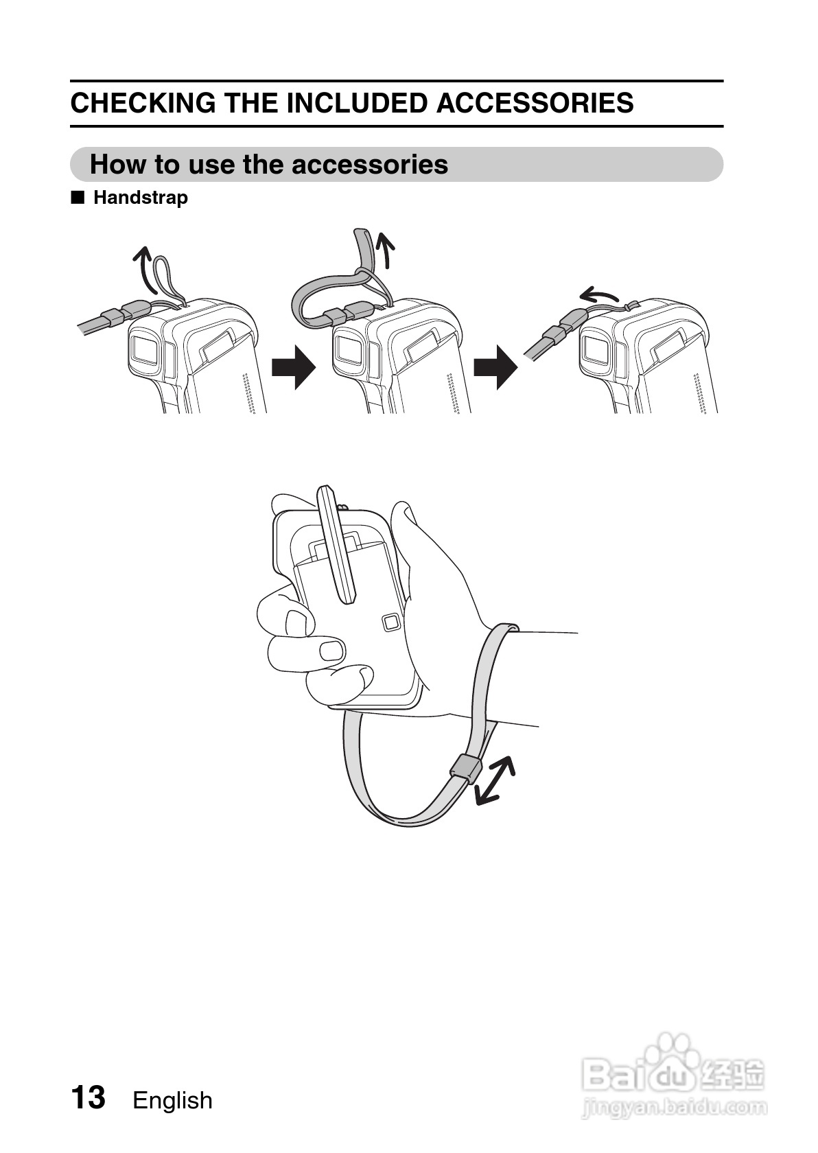 三洋VPC-HD700数码摄像机使用说明书:[3]