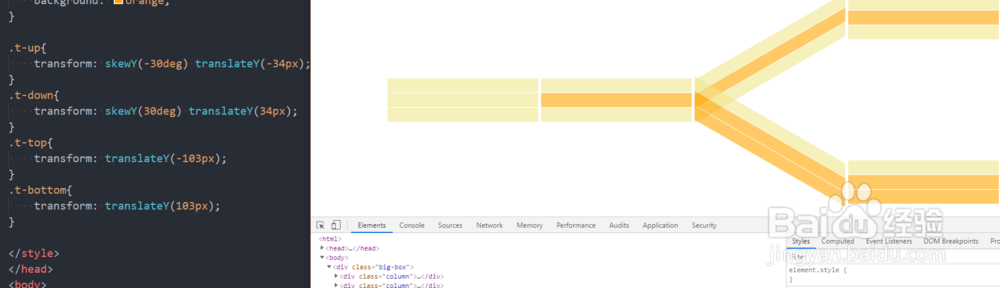 <b>html/css/js 制作可变尺寸的分叉表格流程图</b>