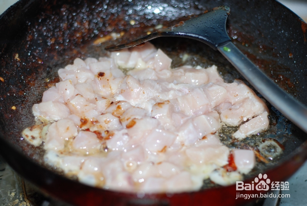 酱香浓郁下饭菜——酱爆鸡丁