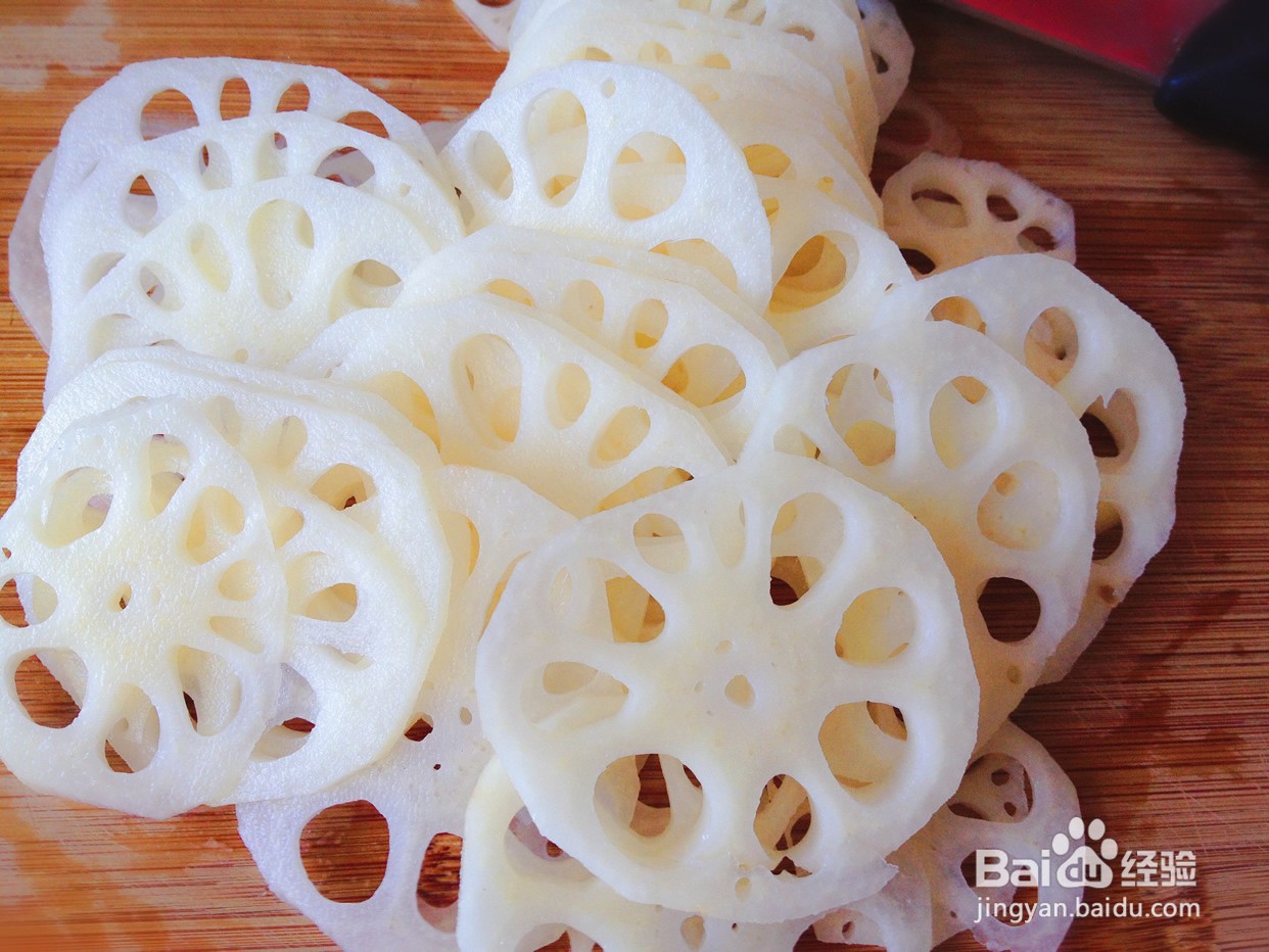 桂花胭脂藕的做法