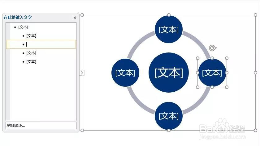 【iSlide】利用PPT自带的SmartArt 制作环形图表