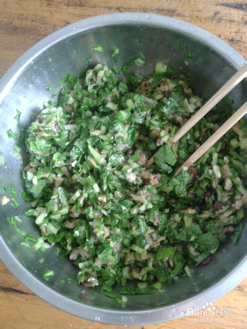 如何做青菜香茹饺子馅