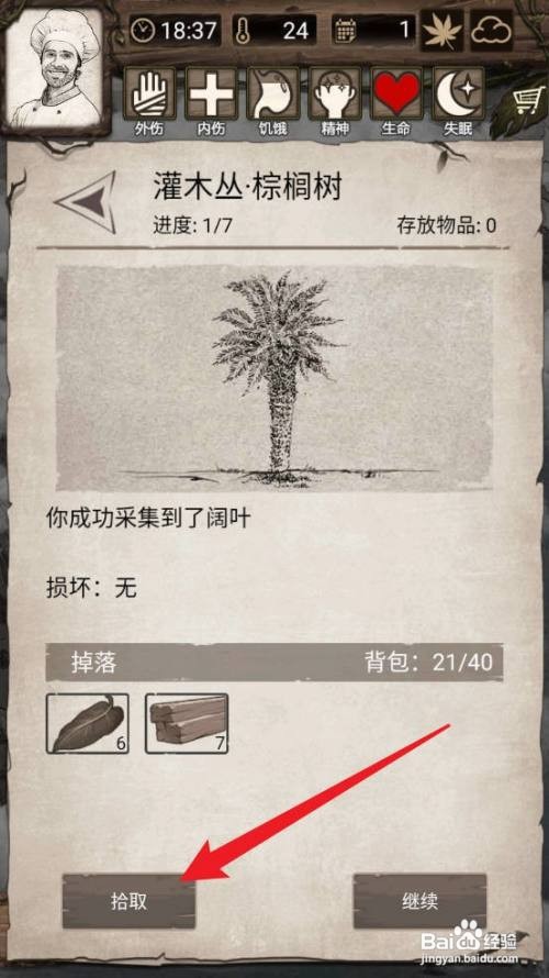 荒野日记:孤岛获得木材的攻略