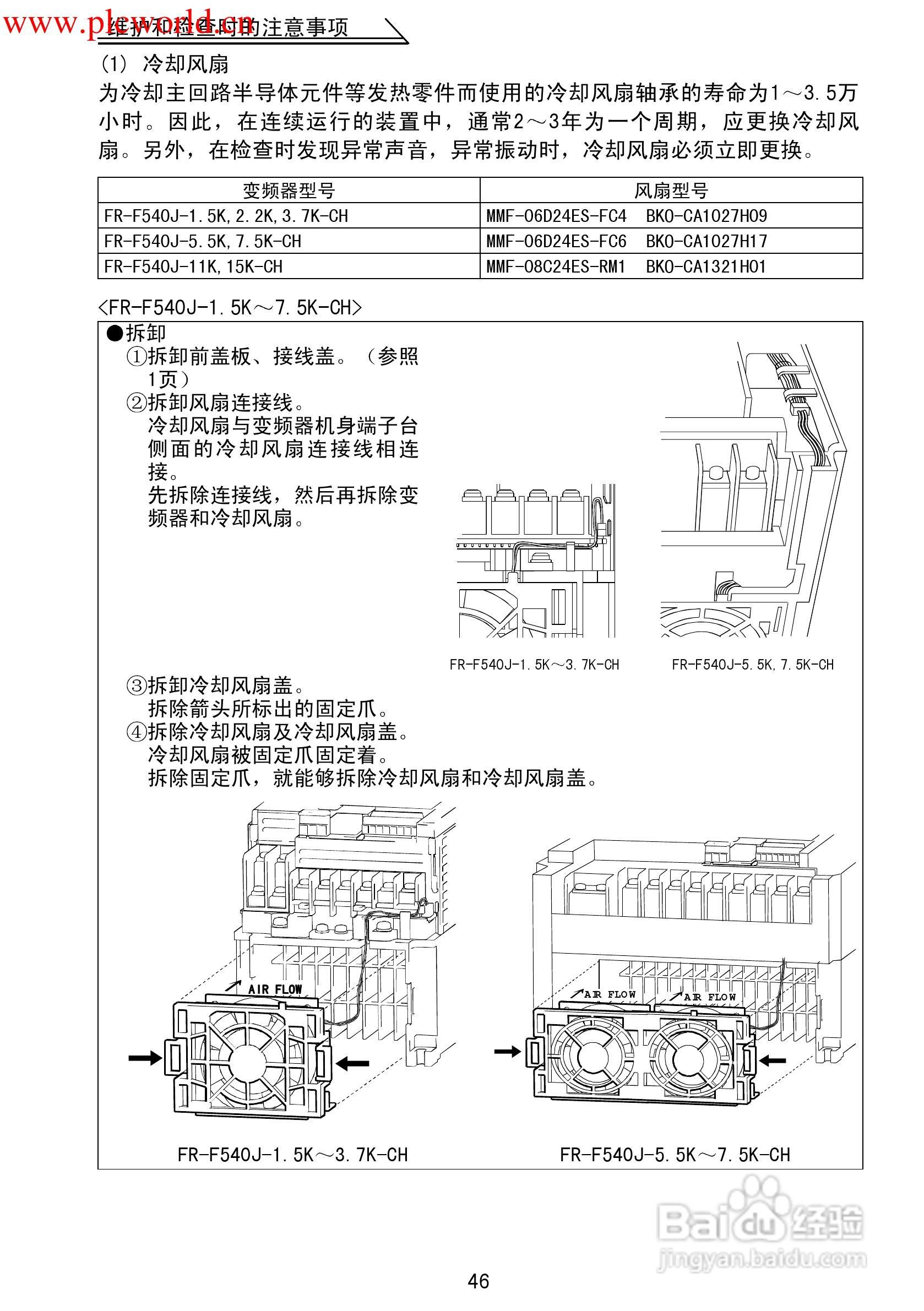 三菱FR-F500J变频调速器使用手册:[5]