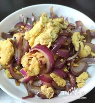 洋葱炒蛋怎么做？
