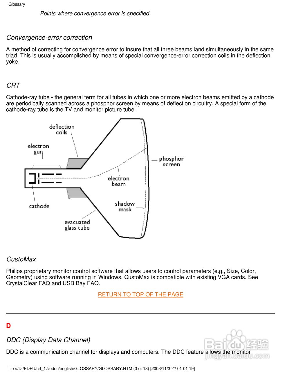 飞利浦107B40彩显使用说明书:[4]