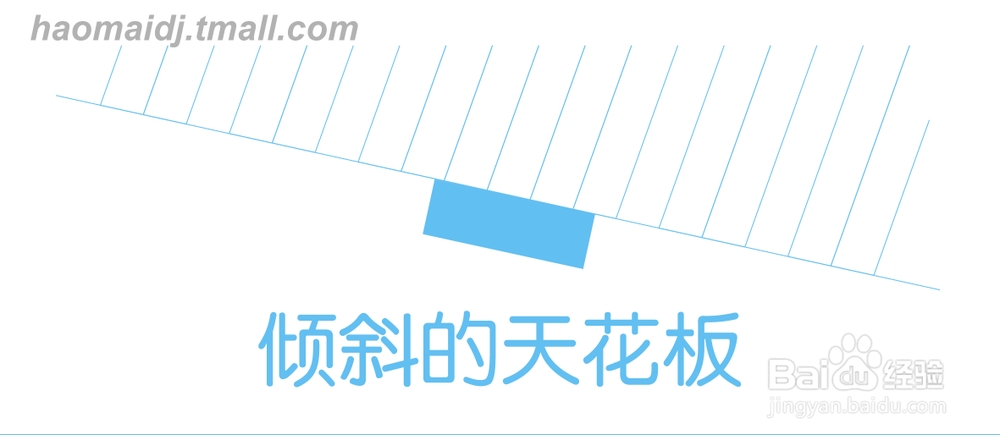 LED吸顶灯安装误区示意图