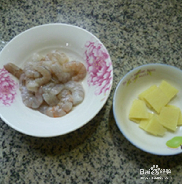 虾仁蒸目鱼蛋的做法