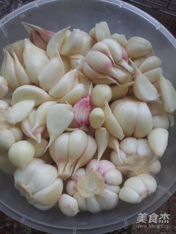 原味腌蒜和糖醋蒜