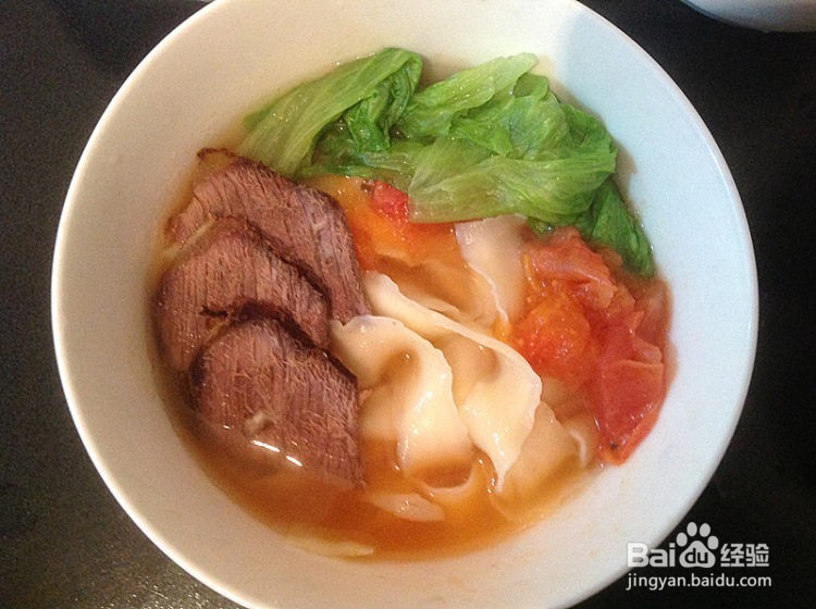 牛肉刀削面的做法