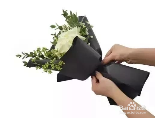 迷你小花束包装方法