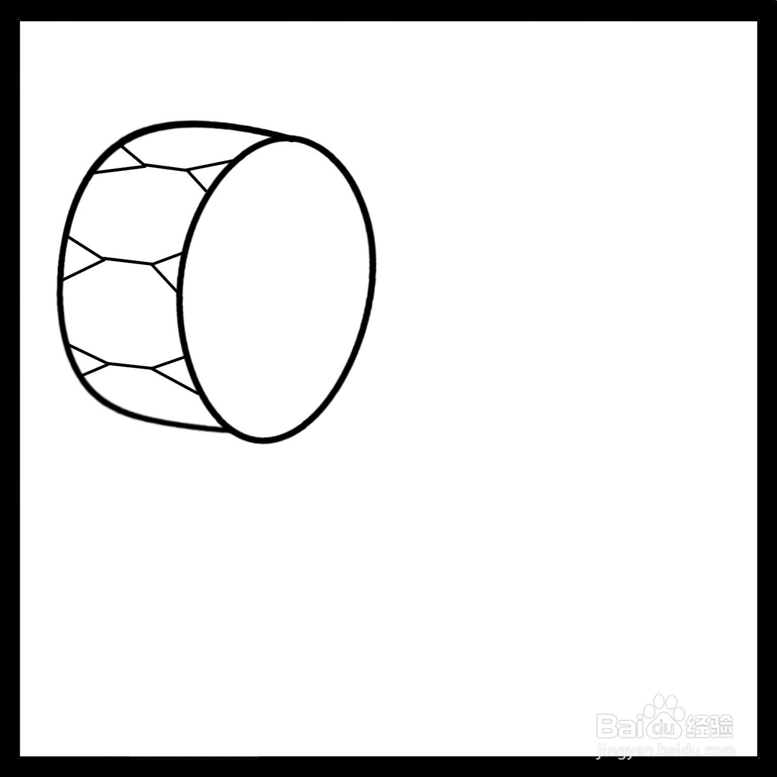 怎么画鼓的简笔画（儿童简笔画）