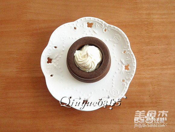 可可蛋糕盏的做法