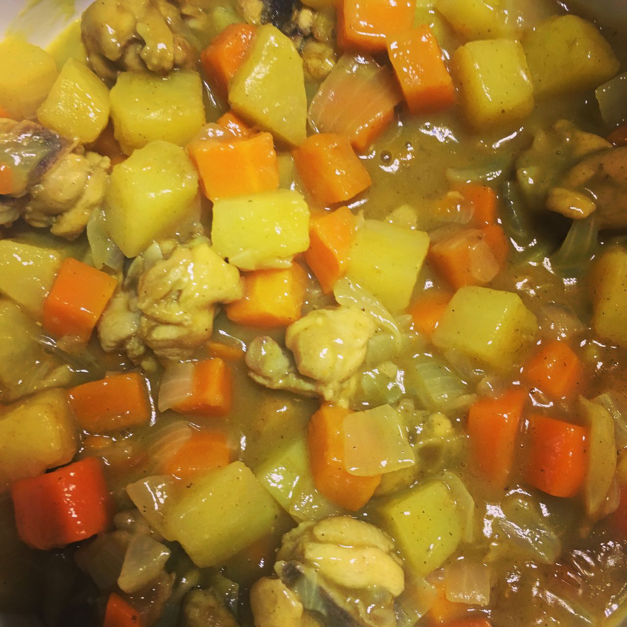 新手无压力的咖喱鸡肉饭的做法，我来教你做吧！