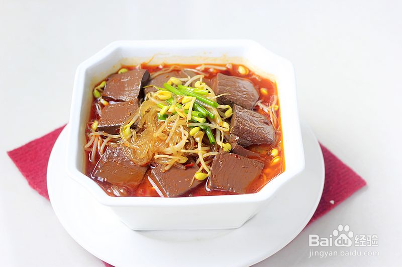 鸭血这么做才好吃,炖菜鸭血的做法