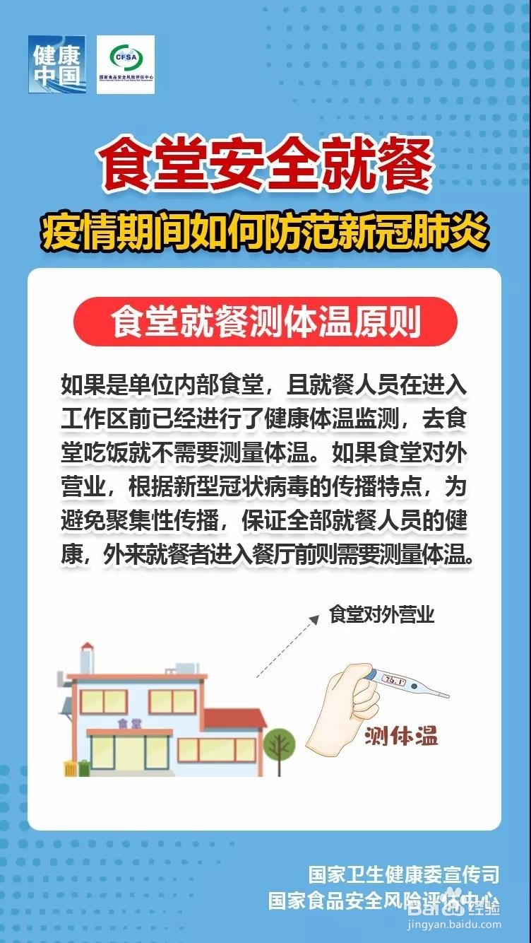疫情期间如何在食堂安全就餐