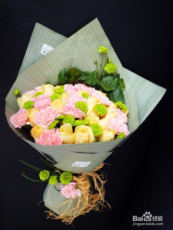 如何包装花束
