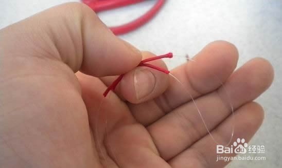 主线与鱼竿永不断线的打结方法