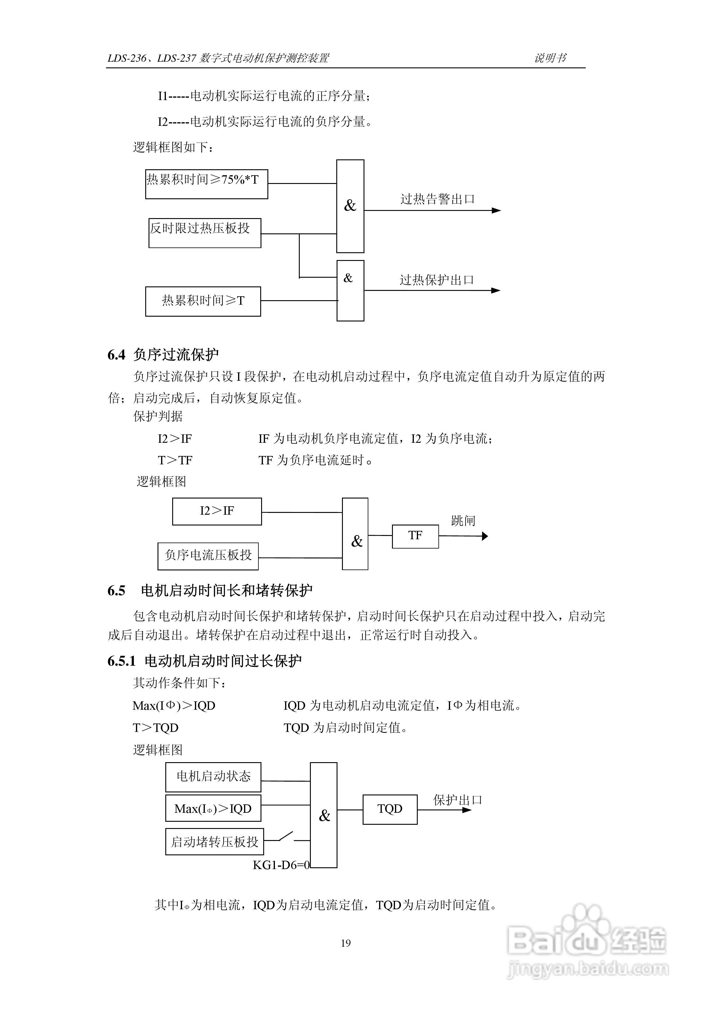 LDS-236/237 数字式电动机保护测控装置说明书:[3]