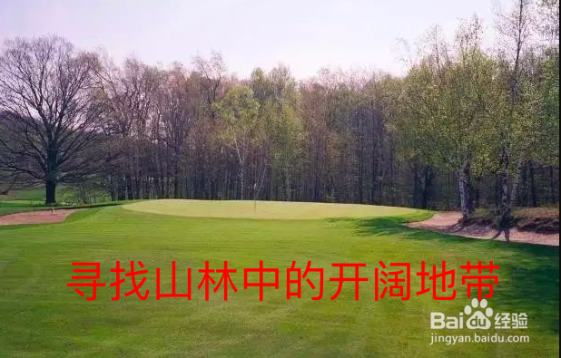 地震时你正好在山林中玩耍时怎么办?