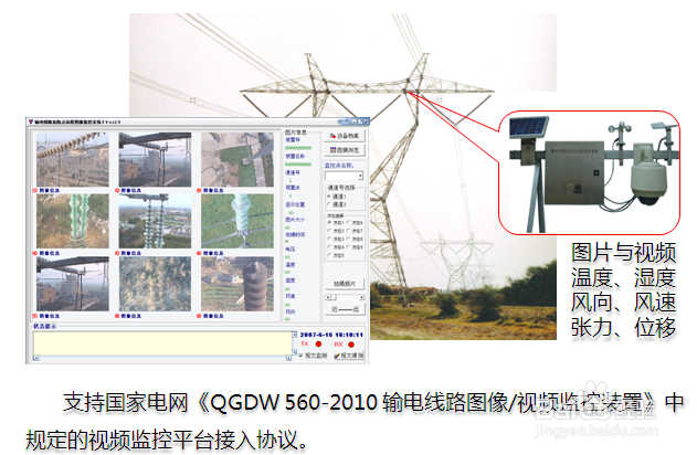 基于无线视频监控对电力输电线路监测解决方案