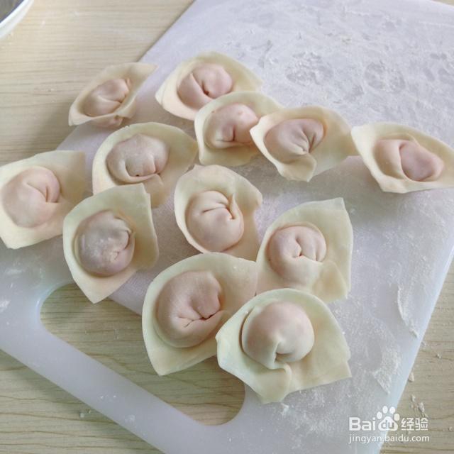 怎么做鲜虾猪肉马蹄云吞