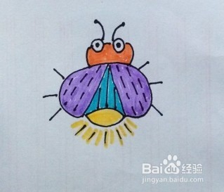 <b>简笔画：萤火虫</b>