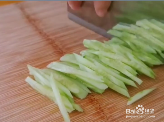 黄瓜凉皮的简单做法