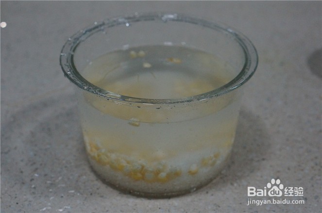 好喝的玉米枸杞粥