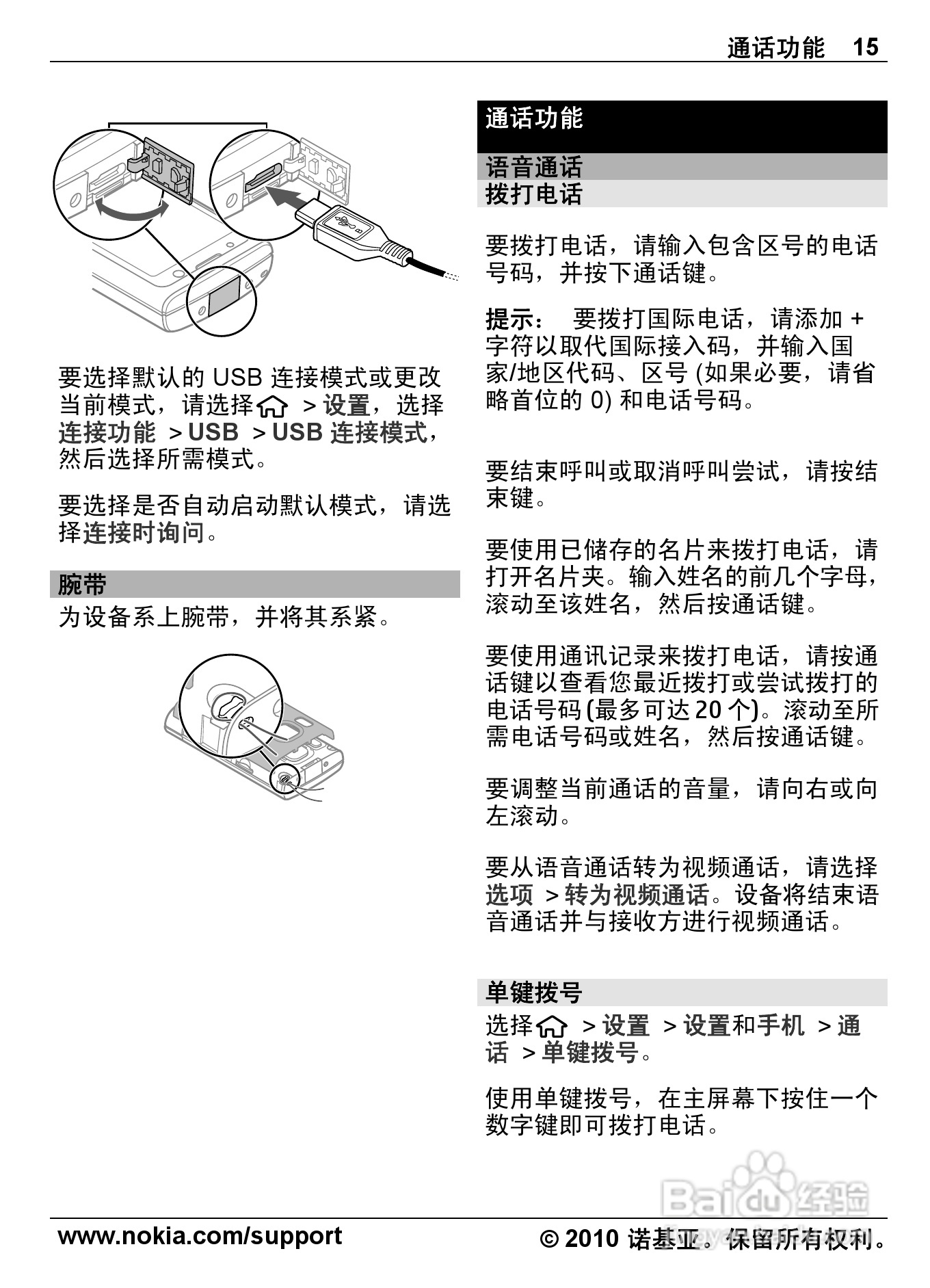 诺基亚6700s手机使用说明书:[2]