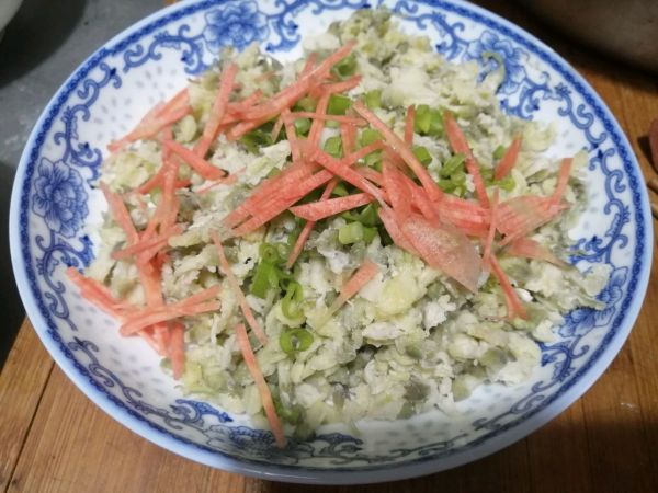 清香可口美味蒸槐花