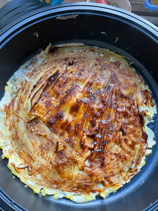 超级简单的老式煎饼果子