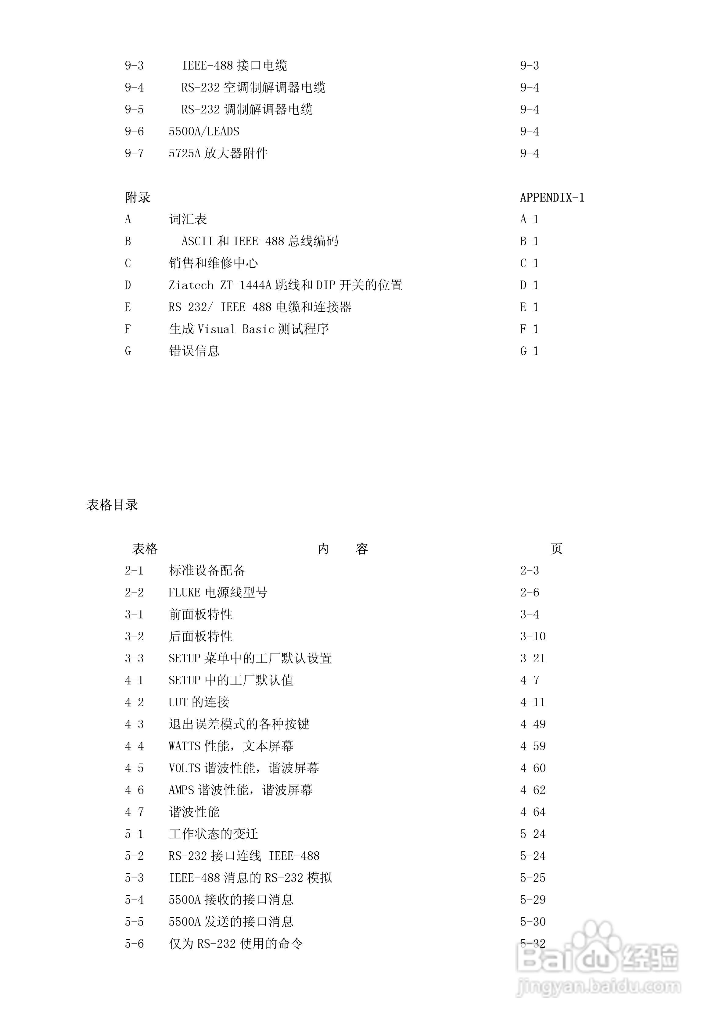 福禄克5500A校准器使用手册:[1]