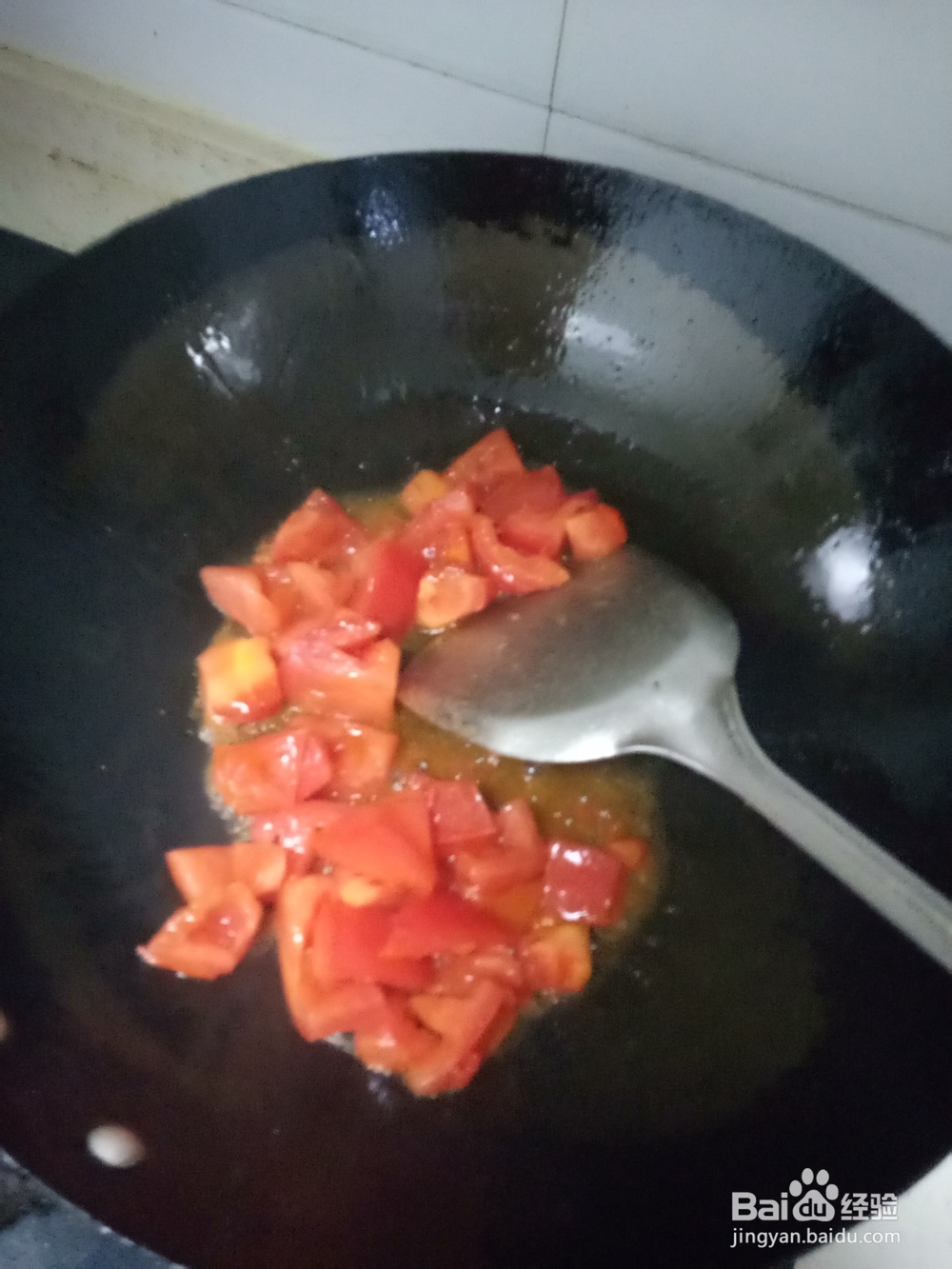 家常炒西红柿土豆