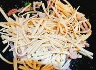 青椒肉丝炒千张